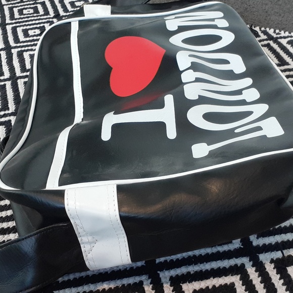 I love London black shouder large leather bag - Picture 8 of 10